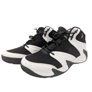 Mens Basketball Shoes 11.5 Shaq‎ Black White Mid Top Devastator Sneaker